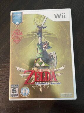 *SEALED* Never Opened* Legend of Zelda Skyward Sword Wii Game Gold Edition w/CD